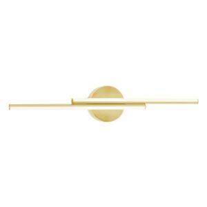 Ella LED Bathroom Vanity Light in Satin Brass