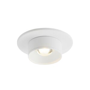 Caldera 1-Light LED Flush Mount in White