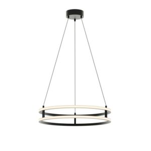 Gemini LED Pendant in Black