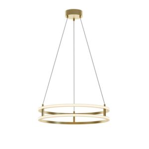 Gemini LED Pendant in Gold