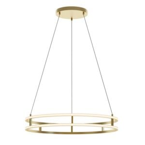 Gemini LED Pendant in Gold