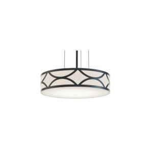 Lake 3-Light Pendant in Black