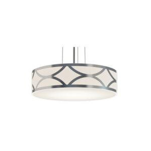 Lake LED Pendant in Painted Nickel