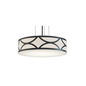 Lake 3-Light Pendant in Black