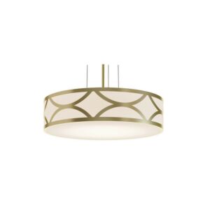 Lake 3-Light Pendant in Gold