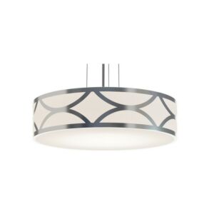 Lake LED Pendant in Painted Nickel