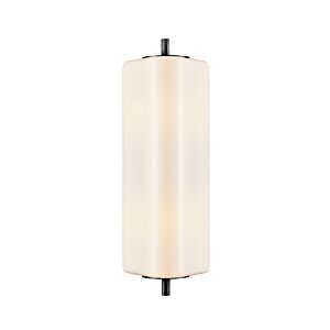 Canso 2-Light Wall Sconce in Ebony