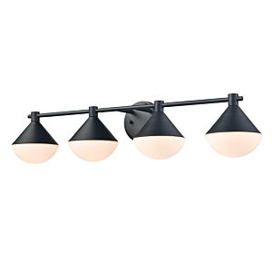 Agawa 3-Light Bathroom Vanity Light in Black