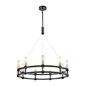 Cardinal 9-Light Pendant in Ebony