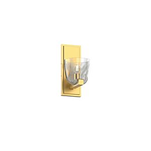 Chalice 1-Light Wall Sconce in Brass
