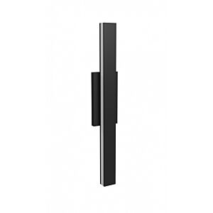 Avenue Outdoor 1-Light LED Outdoor Wall Mount in Black