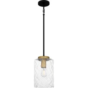 Carly 1-Light Mini Pendant in Matte Black