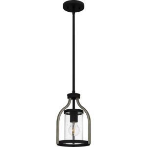 Cornelia 1-Light Mini Pendant in Matte Black