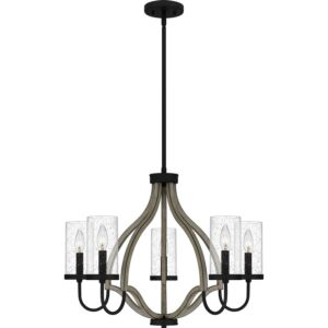 Five Light Chandelier by Quoizel