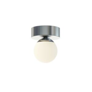 Pearl LED Flush Mount in Satin Nickel