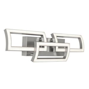 Sia LED Bathroom Vanity Light in Painted Nickel