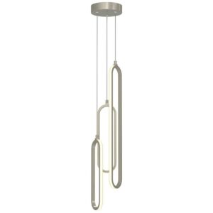 Sienna LED Pendant in Painted Nickel