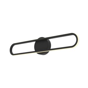 Sienna LED Bathroom Vanity Light in Black