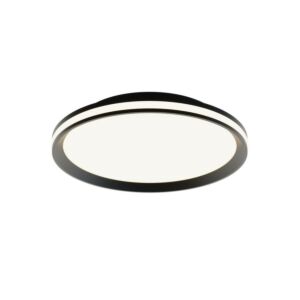 Sona LED Flush Mount in Black