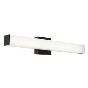 Tad LED Bathroom Vanity Light in Black