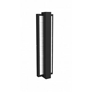 Avenue Outdoor 1-Light LED Outdoor Wall Mount in Black