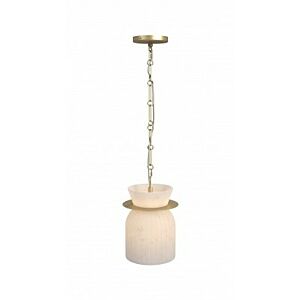 Westwood LED Pendant in Brush Brass