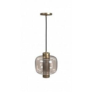 Cosmopolitan 1-Light Pendant in Antique Brass