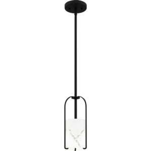 Fairbanks 1-Light Mini Pendant in Matte Black