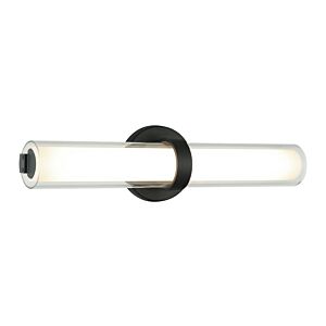 Satchie 1-Light LED Wall Sconce in Matte Black