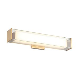 Cardenne 1-Light LED Wall Sconce in Aged Gold Brass