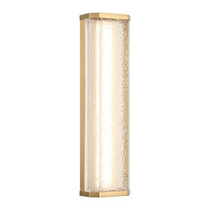 Aislynn 1-Light LED Wall Sconce in Aged Gold Brass