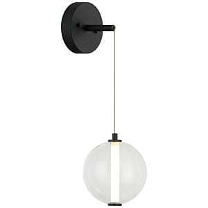 Belange 1-Light LED Wall Sconce in Matte Black