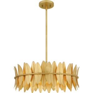 Four Light Pendant by Quoizel