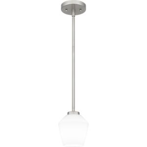 Nielson 1-Light Mini Pendant in Brushed Nickel