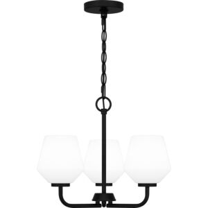 Nielson 3-Light Pendant in Matte Black