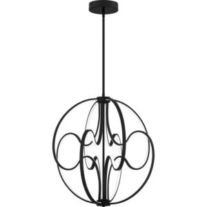 Clairon LED Pendant in Matte Black