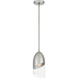 Haynes 1-Light Mini Pendant in Brushed Nickel