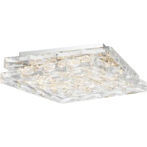 Milania LED Flush Mount in Polished Chrome