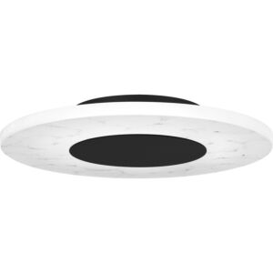 Rockwell LED Flush Mount in Matte Black