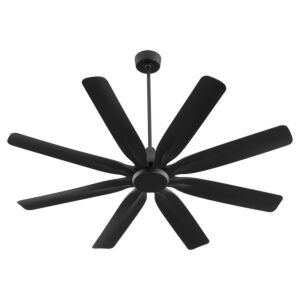 Rosales 1-Light 60" Patio Fan in Matte Black