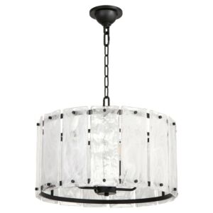 Prestige 4-Light Pendant in Matte Black