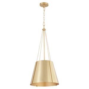 Denise 1-Light Pendant in Aged Brass