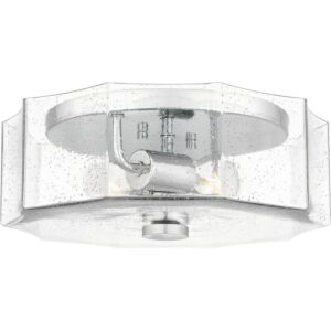 Quoizel Flush Mount 2-Light Flush Mount in Polished Chrome