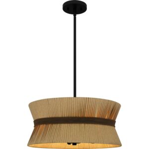 Quoizel Pendant 4-Light Pendant in Western Bronze