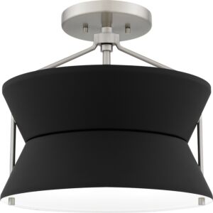 Two Light Semi Flush Mount by Quoizel