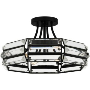 Four Light Semi Flush Mount by Quoizel