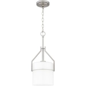 Seymour 1-Light Mini Pendant in Brushed Nickel