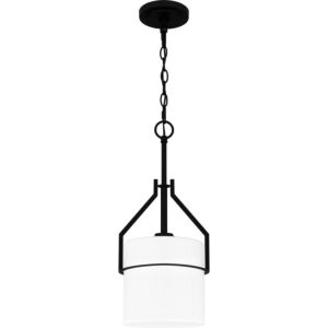 Seymour 1-Light Mini Pendant in Matte Black