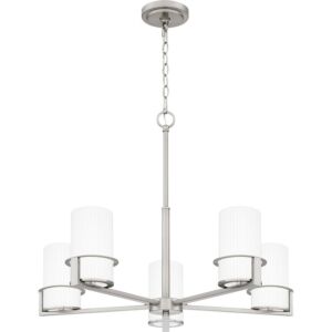 Seymour 5-Light Chandelier in Brushed Nickel