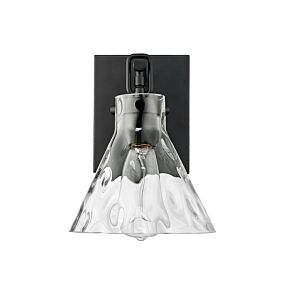 Barlon 1-Light Wall Sconce in Matte Black